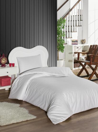 160*220 Tek Kişilik Nevresim 83 Tel Çİzgili